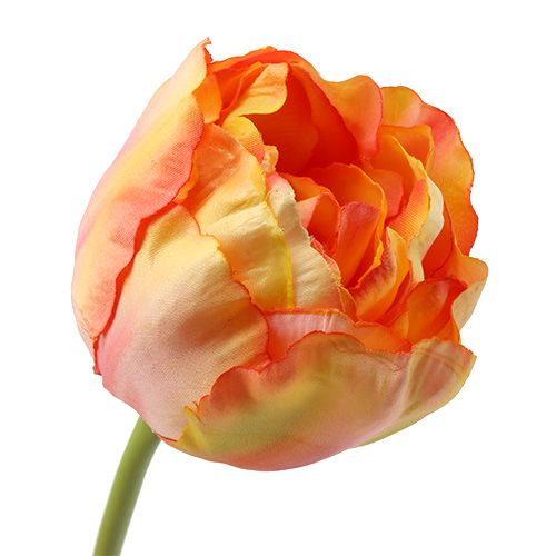 položky Tulipány růžovo-žluté 86cm 3ks