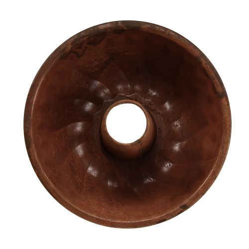 Floristik24 Květináč rez dortová forma kuchyňská dekorace kovová Ø23cm V12cm