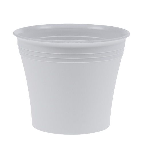 Floristik24 Květináč Michele bílý 18cm