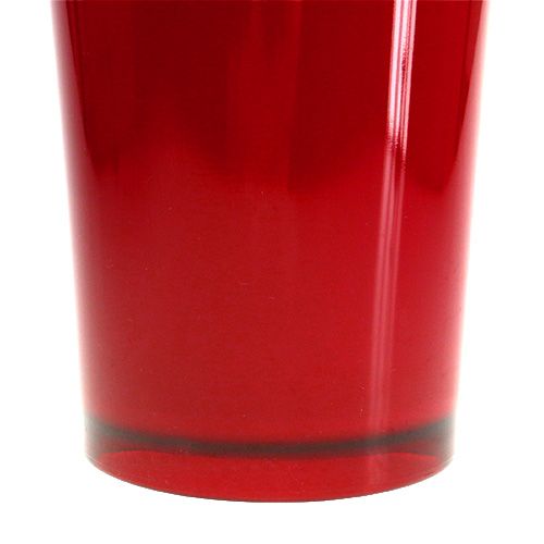 Floristik24 Váza “Fizzy” Ø13,5cm V20cm červená 1 ks