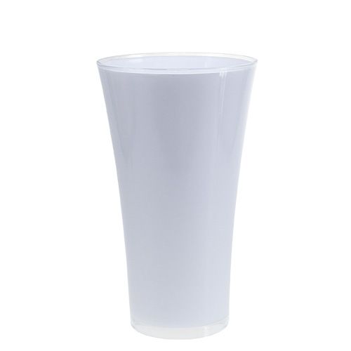 Váza “Fizzy” Ø20cm V35cm bílá 1 ks
