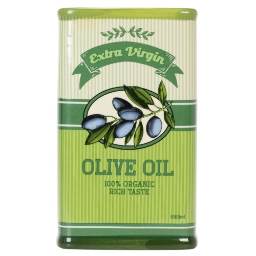 položky Váza na olivový olej, keramická, ideální do kuchyně a na středomořský stůl, 18 cm