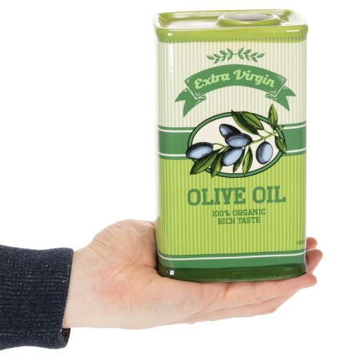 položky Váza na olivový olej, keramická, ideální do kuchyně a na středomořský stůl, 18 cm