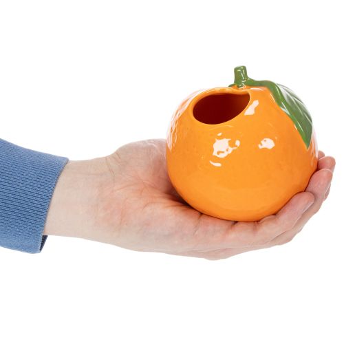 položky Váza na citrusy, pomeranč a citron, jako extravagantní bytový doplněk, letní dekorace, 10 cm, 2 kusy