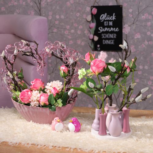 položky Sada keramických váz, dekorativní prvek do obývacího pokoje, moderní, 14 cm