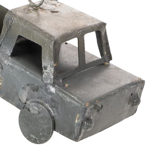 položky Dekorativní kovová auta k zavěšení ve vintage stylu, různé velikosti, 9-10 cm, 4 kusy