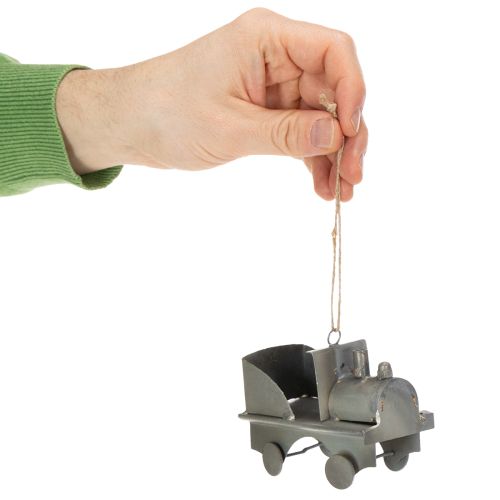 položky Dekorativní kovová auta k zavěšení ve vintage stylu, různé velikosti, 9-10 cm, 4 kusy