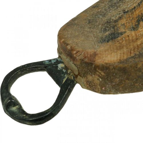 Floristik24 Vintage dekorace, bota s otvírákem, ozdoba do bot L15–23cm