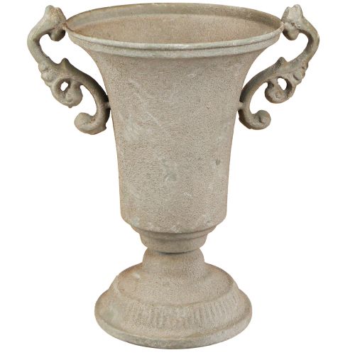 položky Vintage trofej šedá kovová trofej s rukojetí V22,5 cm