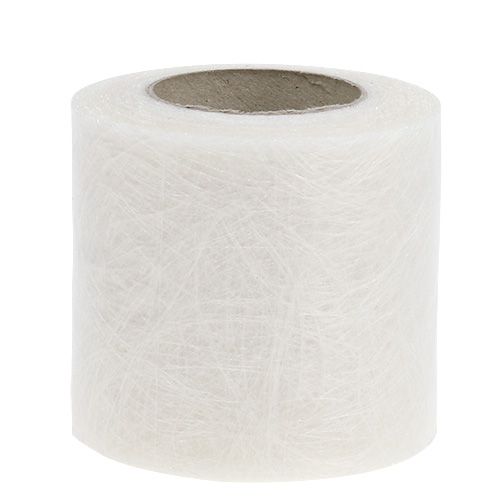 položky Fleece 8cm 25m bílý