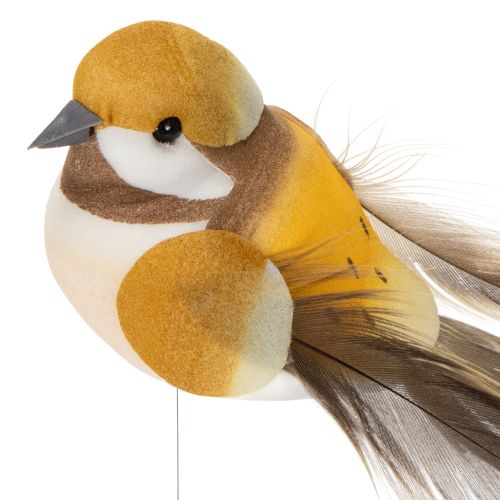 položky Dekorace s ptáky pro slavnostní výzdobu stolu. Univerzální ptačí kolíky, 10 cm, 12 kusů.