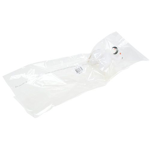 Floristik24 Nevěsta a ženich Vogel bílý 38cm