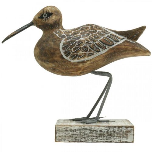 položky Dřevěná socha ptáka do koupelny Dekor Vodní pták V22cm
