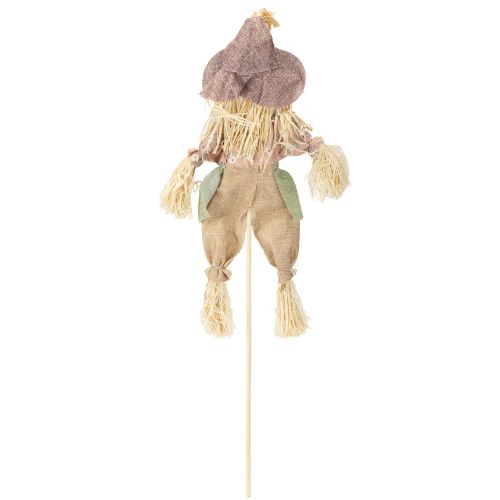 položky Strašák na tyčce květinový závěs zelenomodrý V45/68cm 4 ks
