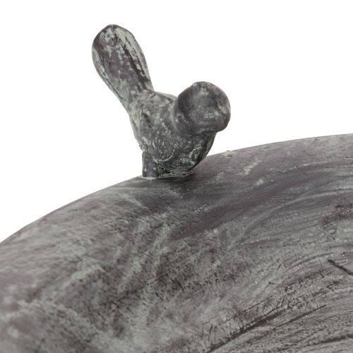 položky Dekorativní ptačí koupaliště s jemným listovým vzorem ve vintage stylu, 74 cm