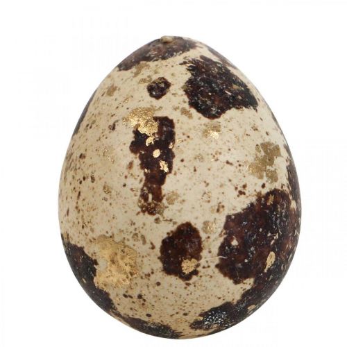 položky Křepelčí vejce Deco Vyfouknutá vejce přírodní/zlatá 3cm 12ks