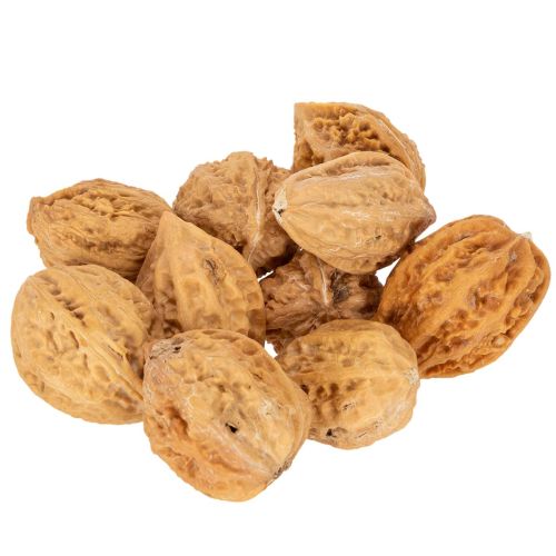 Vlašské ořechy, přírodní produkt pro dekoraci stolu a kutilské projekty. Přírodní vlašské ořechy, 4-5 cm, 300 g.