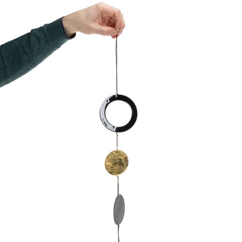 položky Nástěnné dekorační kroužky a disky ideální pro výzdobu obývacího pokoje a na Vánoce 125 cm