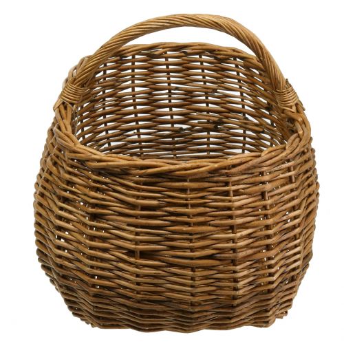Floristik24 Proutěný košík oválný 48cm x 34cm H25cm