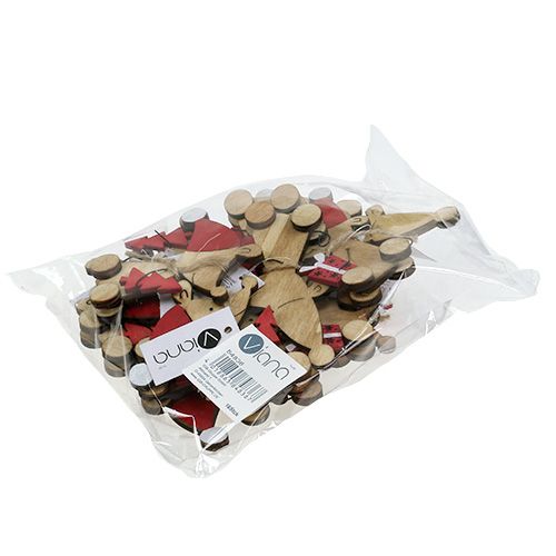 Floristik24 Vánoční dekorace myš 9cm přírodní 16 ks