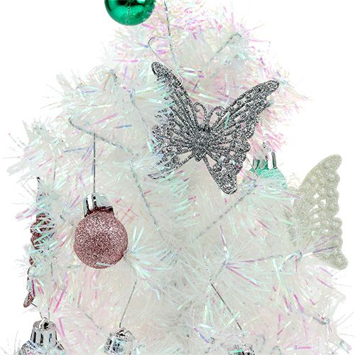 položky Vánoční dekorace mini stromek vícebarevný 43cm
