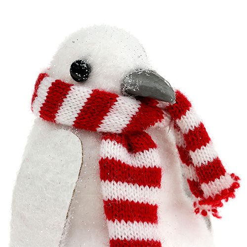 položky Vánoční dekorace tučňák 11cm bílý 3ks