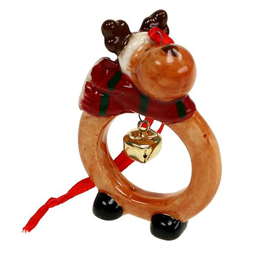 Floristik24 Vánoční figurky 8cm - 10cm k zavěšení 3ks
