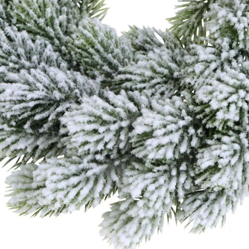 položky Vánoční věnec jedlové větve Jedlový věnec uměle zasněžovaný Ø28cm
