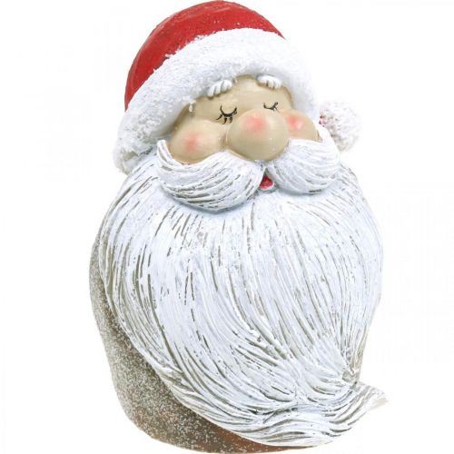 Floristik24 Figurka Santa Clause Santa Claus Červená, Bílá Polyresin 15cm