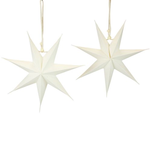 Floristik24 Vánoční okénko, papírové hvězdy Vánoce, skládací hvězda Ø20cm 4ks