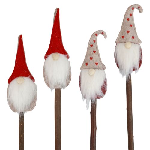 Floristik24 Vánoční trpaslík zahradní kůl trpaslík 48,5/50cm 4 ks