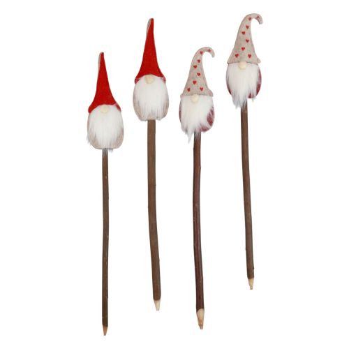 Floristik24 Vánoční trpaslík zahradní kůl trpaslík 48,5/50cm 4 ks