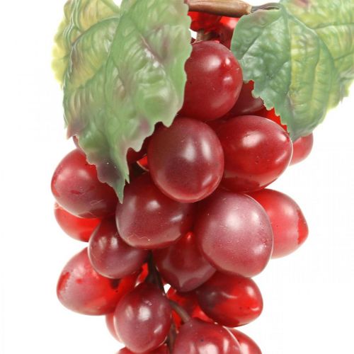 položky Deco Grape Red Umělé hrozny Deco Fruits 15cm