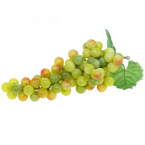 Floristik24 Deco hrozny zelené umělé ovoce dekorace do výlohy 22cm