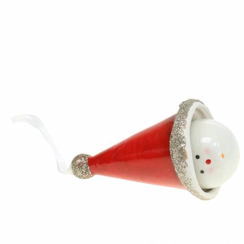 položky Vánoční dekorace věšák gnome zvoneček 10cm 4ks