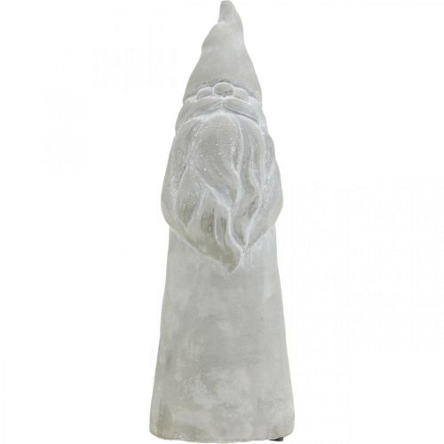 Floristik24 Deco figurka Gnome vánoční dekorace betonově šedá H31cm