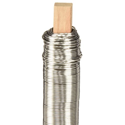 položky Omotávací drát řemeslný drát vázací drát nerez 0,65mm 100g
