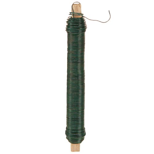 položky Balicí drát, řemeslný drát, zelený 0,65 mm 100 g