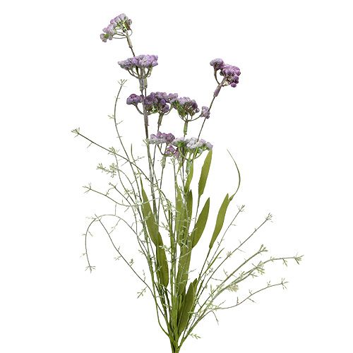 Floristik24 Luční květ světle fialový L60cm 3ks