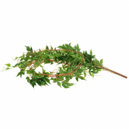 Floristik24 Virginia creeper umělá zelená, červená 136cm 7-pramen