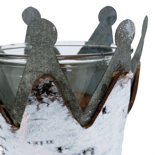 Floristik24 Lucernová korunka s břízou Ø11cm V11,5cm 1ks