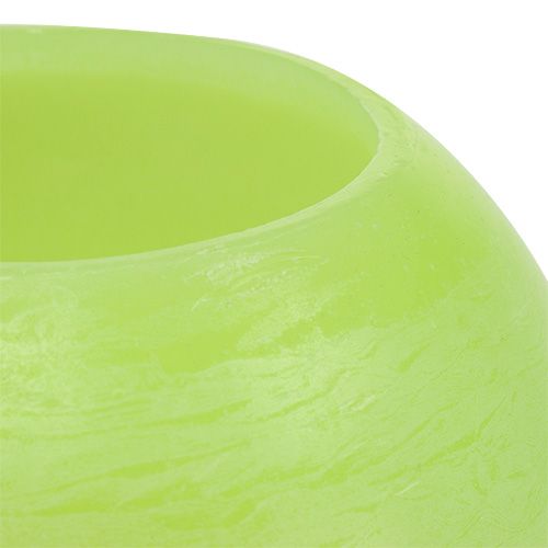 Floristik24 Lucerna vosková koule Ø20cm světle zelená