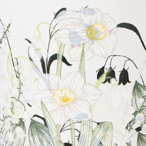 položky Dekorativní skleněná lucerna s motivem listu pro stylové bytové doplňky, 8 cm, 4 kusy