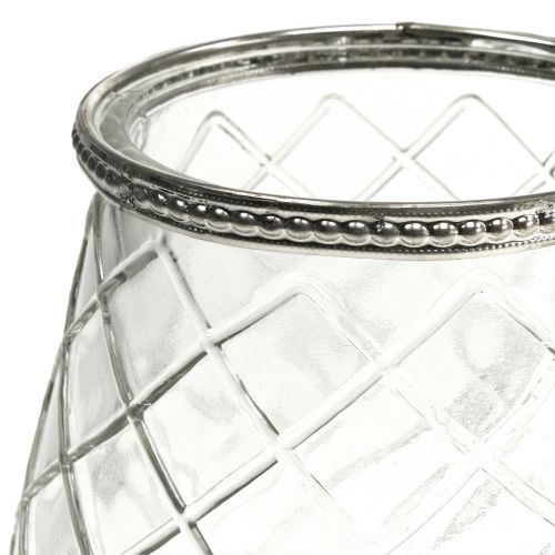 Floristik24 Lucerna starožitný diamant Ø13cm H14cm
