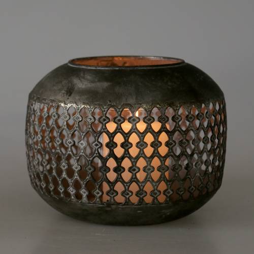 Floristik24 Lucerna Orient starožitný vzhled Ø18cm V14cm