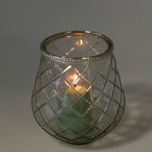 Floristik24 Lucerna starožitný diamant Ø13cm H14cm