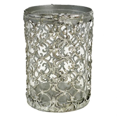 Floristik24 Lucerna starostříbrná Ø10,5cm H14,5cm 1 ks