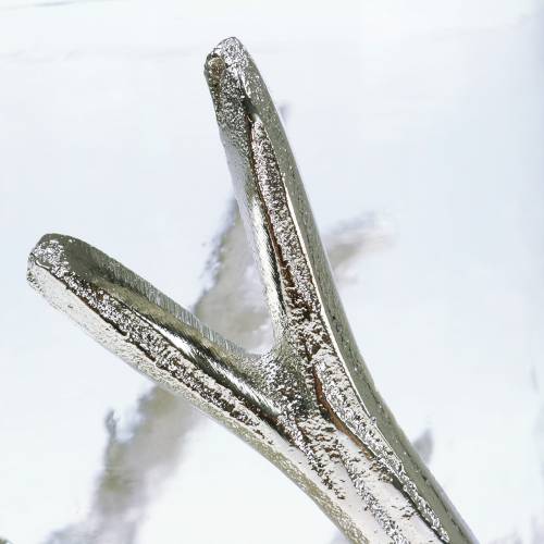 Floristik24 Lucerna paroh stříbrný Ø16cm V11cm