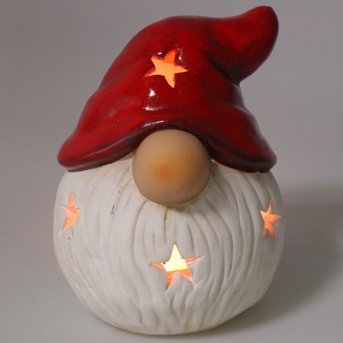 Floristik24 Lucerna Santa Claus Ø15cm V19cm