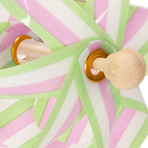 položky Zahradní kůl na větrný mlýn, atraktivní dekorace na terasu, zahradu a balkon, 47 cm, 3 kusy